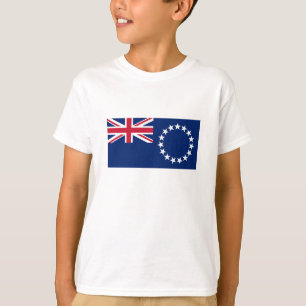 Cook Islands flagga T Shirt