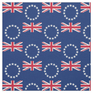 Cook Islands flagga Tyg