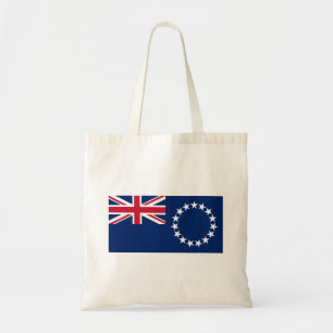Cook Islands flagga Tygkasse
