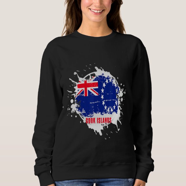 Cook Islands Splash T Shirt (Framsida)