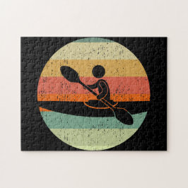 Cook Kayak Sunset Pussel