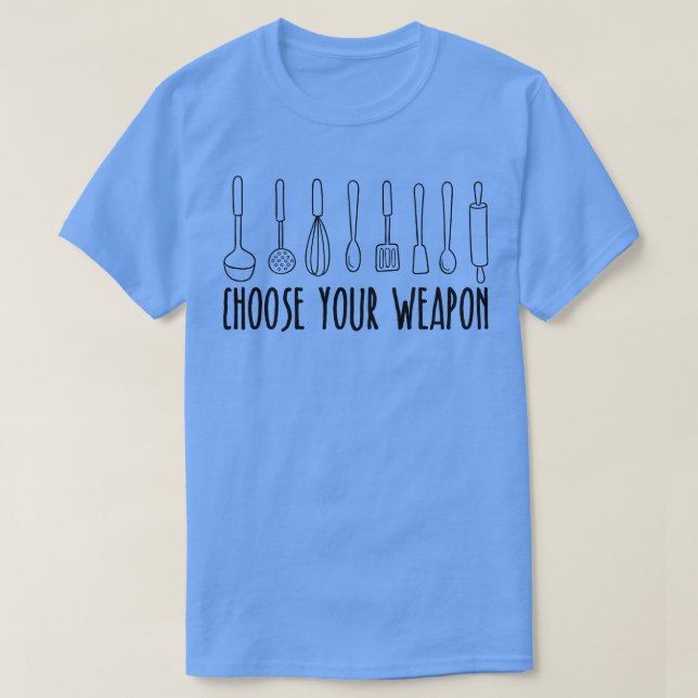 Cook med koksmedel för köket t shirt (Design framsida)