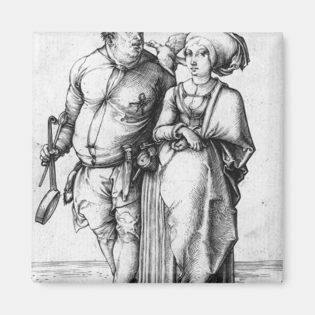 Cook och hans fru magnet (Framsidan)