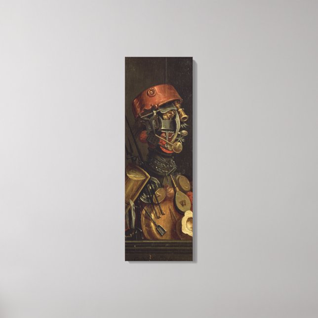 Cook (olja på panelen) canvastryck (Framsida)