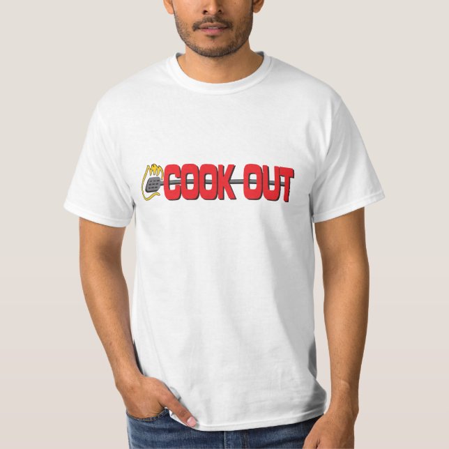 Cook Out (restaurang) T Shirt (Framsida)