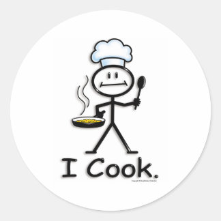 Cook Runt Klistermärke
