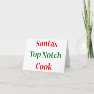 Cook Top Notch Helgkort