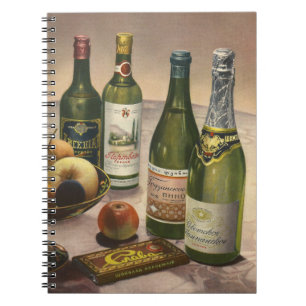 Cookbook.The-bok av smaklig och sund mat, USSR Anteckningsbok Med Spiral
