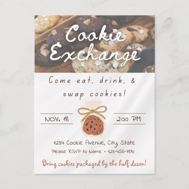 Cooke Exchange-inbjudan Vykort (Framsida)