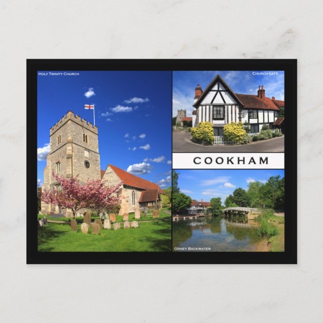 Cookham Postcard Vykort (Framsida)