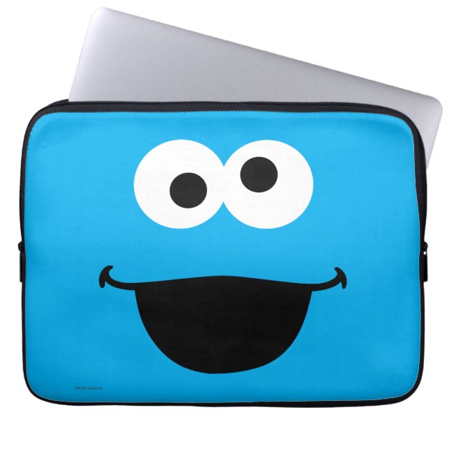 Cookie Ansikte Art Laptop Fodral (Framsidan)