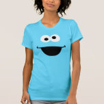 Cookie Ansikte Art T Shirt<br><div class="desc">Det är Cookie Monster ansikte art! © 2014 Sesame Workshop. www.sesamestreet.org</div>