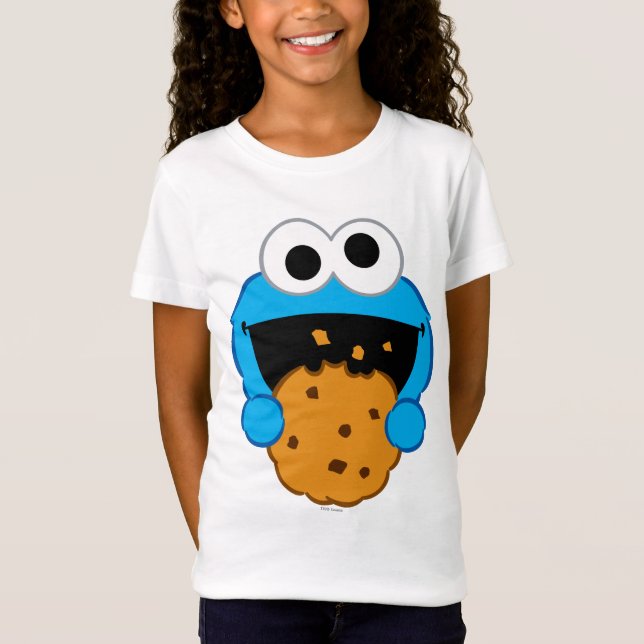 Cookie Ansikte T Shirt (Framsida)