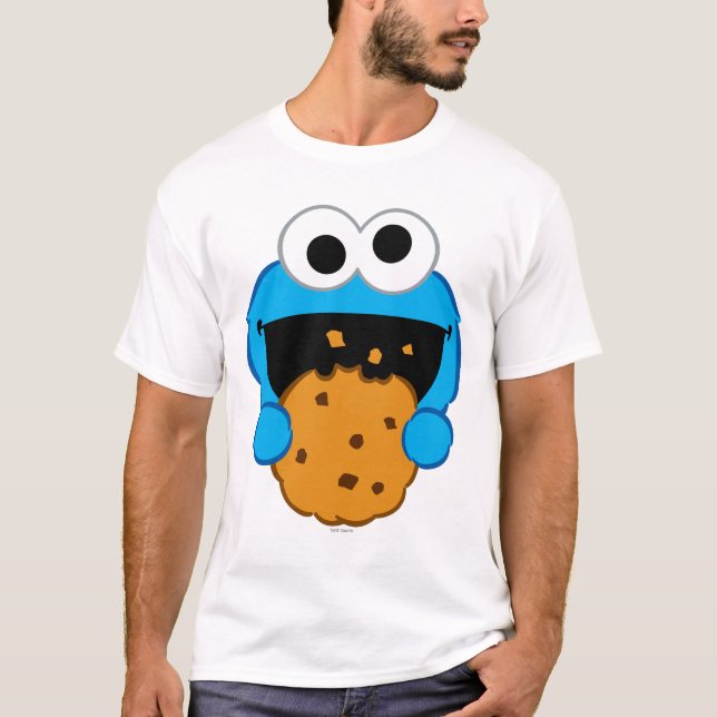 Cookie Ansikte T Shirt (Framsida)