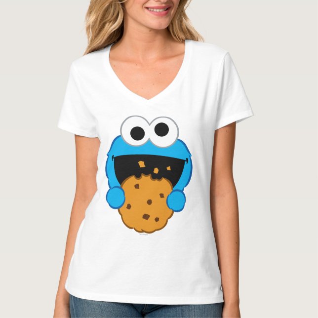 Cookie Ansikte Tee (Framsida)