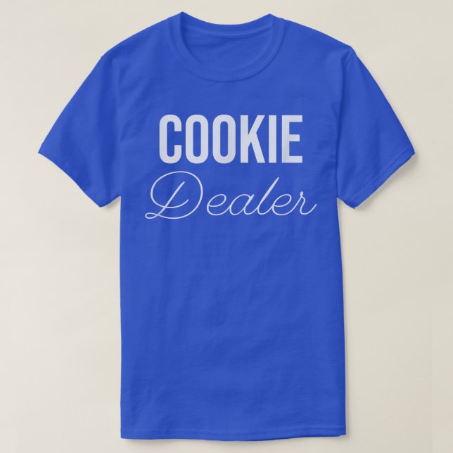 Cookie-återförsäljare Funny Sweet Cookies Baker Ba T Shirt (Design framsida)