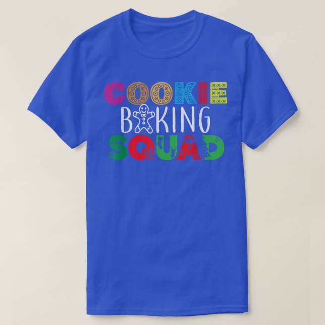 Cookie-bagageterska jul-kaka-bakgaffel t shirt (Design framsida)