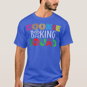 Cookie-bagageterska jul-kaka-bakgaffel t shirt