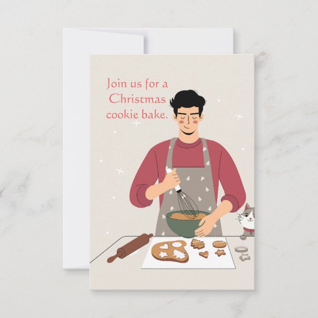 COOKIE BAKE INBJUDAN (Framsida)