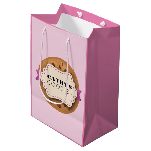 COOKIE BAKERY SALE PERSONALIZE Baking Gift Party (Framsidan Vinklad)