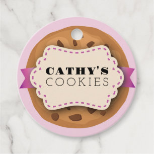 COOKIE BAKERY SALE PERSONALIZE Baking Gift Party Gåvor Etiketter