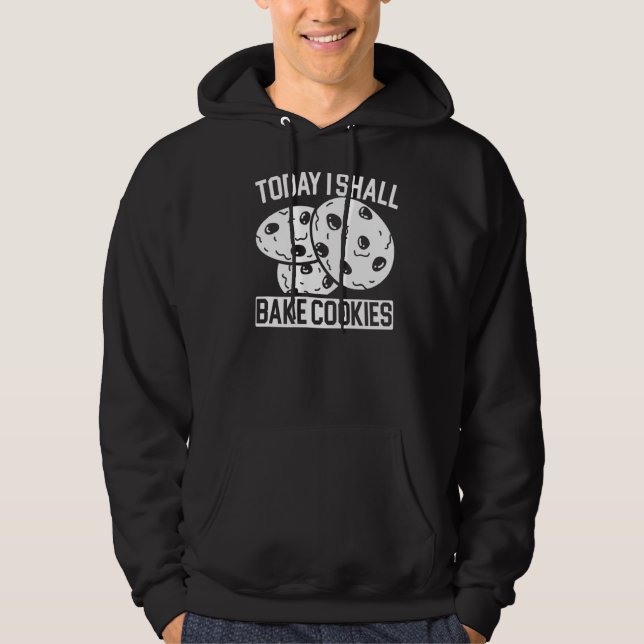 Cookie Baking Baker Hoodie (Framsida)