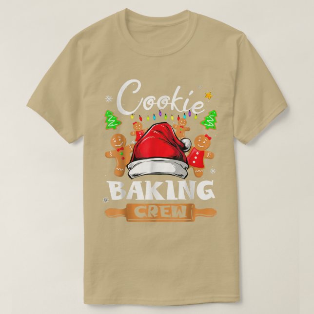 Cookie baking crew 1015 t shirt (Design framsida)