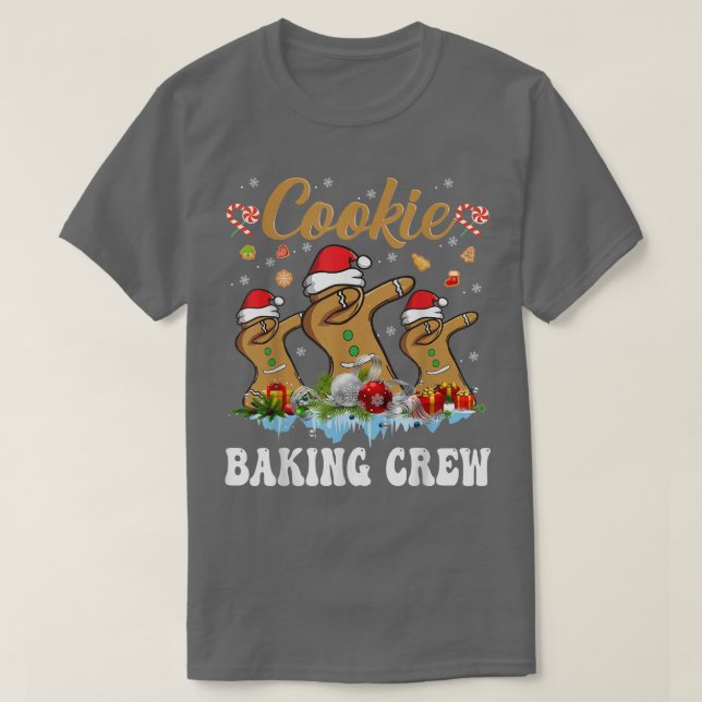 Cookie Baking Crew-familjen - julbrödder T Shirt (Design framsida)