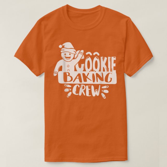 Cookie Baking Crew Family  T Shirt (Design framsida)