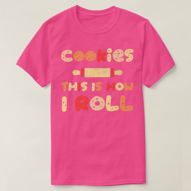 Cookie Baking Crew Funny Cookies Så här gör jag T Shirt (Design framsida)