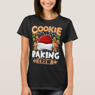 Cookie Baking Crew Funny jul Ljus Gingerbr T Shirt