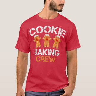 Cookie Baking Crew Funny jul Pajamas Family T Shirt
