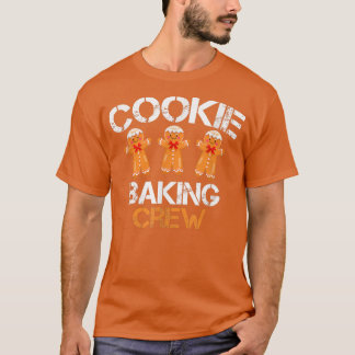 Cookie Baking Crew Funny jul Pajamas Family T Shirt