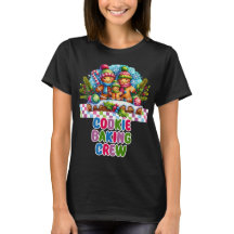 Cookie Baking Crew Gingertea jul T-Shirt