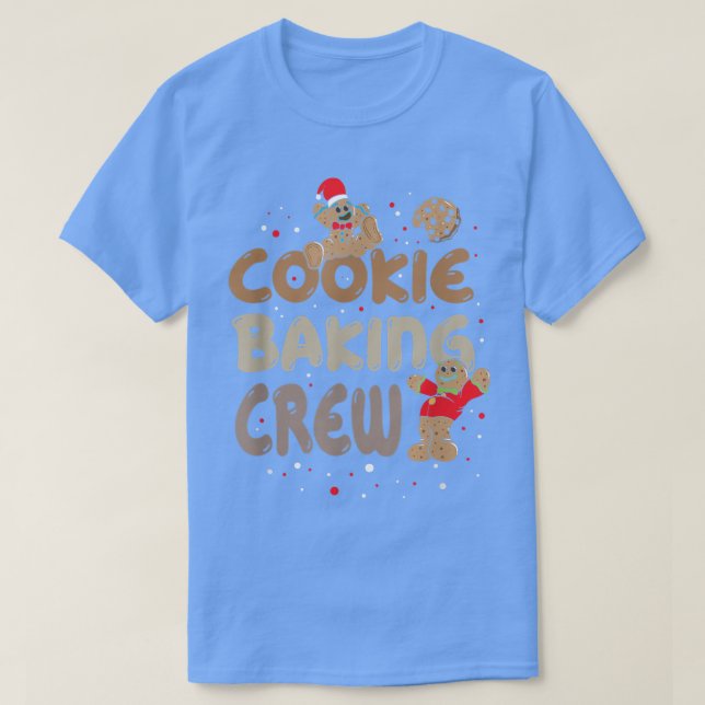 Cookie Baking Crew-julbrödder 931 T Shirt (Design framsida)