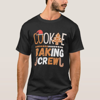 Cookie Baking Crew-julfamiljen Pajamas T Shirt