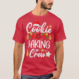 Cookie Baking Crew jultomten Gingertea Tea T Shirt