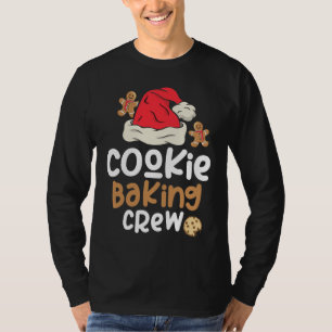 Cookie Baking Crew-jultomtfamiljen T Shirt
