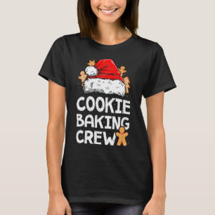 Cookie Baking Crew jultomtsfamiljens Gingerbr T Shirt
