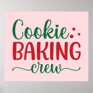 Cookie Baking Crew Poster