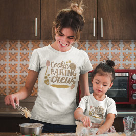 Cookie Baking Crew Utensils jul White T Shirt