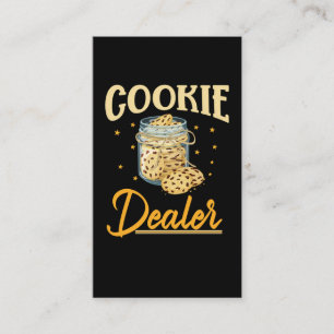 Cookie Baking Foodie Biscuit Baker Visitkort