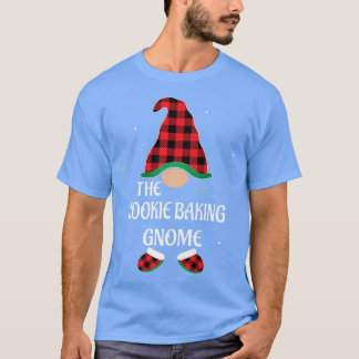 Cookie Baking Gnome Buffalo Red Play Matching Xma T Shirt