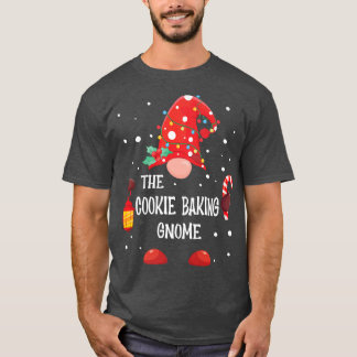 Cookie Baking Gnome Matching Family-jul T Shirt