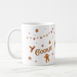 Cookie Baking Kung Helgdag Design Kaffemugg