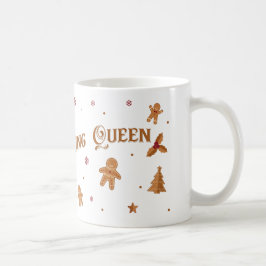 Cookie Baking Queen Helgdag Design Kaffemugg