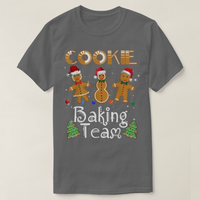 Cookie Baking Team jul-baking-teamet T Shirt (Design framsida)