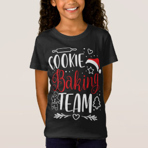 Cookie Baking Team - jul Julafton Crew Gingerbre T Shirt