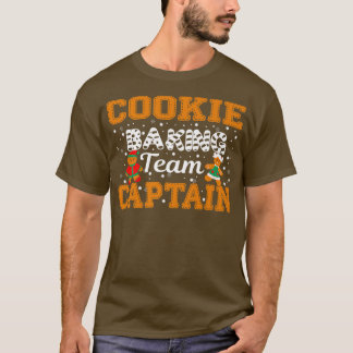 Cookie Baking Team kapten Gingerbröd Baker Merry T Shirt