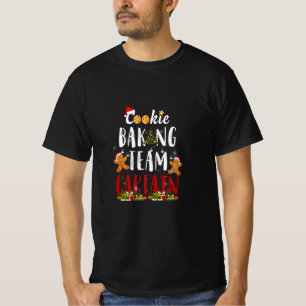 Cookie Baking Team kapten Gingerbröd jul F T Shirt